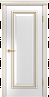 Дверь Linedoor Валенсия эмаль белая золото Б009