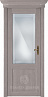 Дверь Status Classic 521 стекло Итальянская решетка (Серый дуб)
