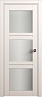 Дверь Status Elegant 146 стекло Сатинато белое (Белый Жемчуг)