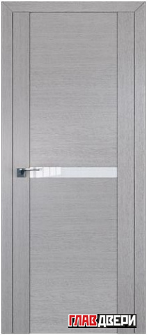 Дверь Profildoors 2.01XN стекло Белый лак (Монблан)