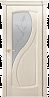 Дверь Linedoor Новый стиль-2 ясень жемчуг тон 27 со стеклом ирис св