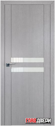 Дверь Profildoors 2.03XN стекло Перламутровый лак (Монблан)