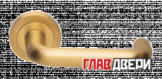 Дверные ручки MORELLI Luxury IRIS OSA Цвет - Матовое золото