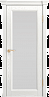 Дверь Linedoor Мальта-2 ясень белый тон 38 со стеклом бел триплекс