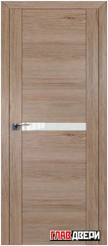 Дверь Profildoors 2.01XN стекло Перламутровый лак (Салинас Светлый)