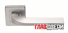 Дверные ручки MORELLI Luxury TENDER CSA Цвет - Матовый хром