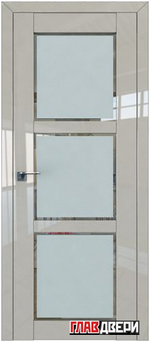 Дверь Profildoors 2.13L стекло Square матовое (Галька Люкс)
