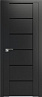 Дверь Profildoors 99U Черный триплекс (Черный матовый)