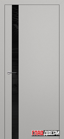 K2 Матовый серый стекло черное