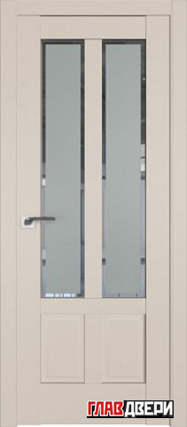 Дверь Profildoors 2.117U стекло Square матовое (Санд)