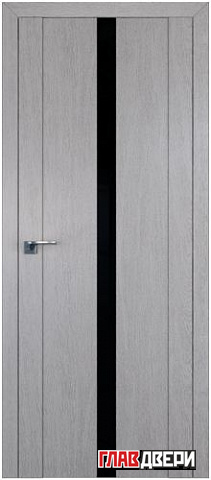 Дверь Profildoors 2.04XN стекло Черный лак (Монблан)