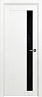 Дверь Status Estetica 821 Глосс черное (Белый лёд)