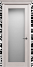 Дверь Status Classic 552 стекло Сатинато Белое (Дуб белый)