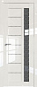 Дверь Profildoors 37L стекло Дождь черный (Магнолия Люкс)