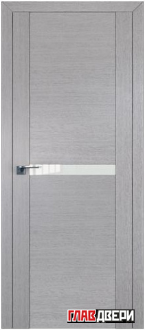 Дверь Profildoors 2.01XN стекло Перламутровый лак (Монблан)