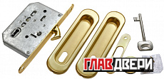 Комплект для раздвижных дверей MORELLI MHS150 L SG Цвет - Матовое золото