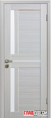 Дверь Profildoors 19X стекло матовое (Эш Вайт Мелинга)