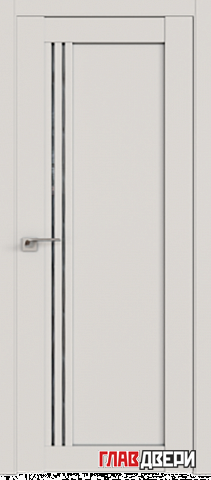Дверь Profildoors 2.50U стекло Белый дождь (ДаркВайт)