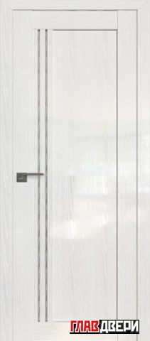 Дверь Profildoors 2.50STP стекло Дождь белый (Pine White glossy)