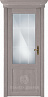Дверь Status Classic 521 стекло Английская решетка (Серый дуб)