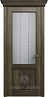 Дверь Status Classic 521 стекло Английская решетка (Дуб Винтаж)