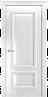 Дверь Linedoor Виолетта Д эмаль белая L-багет Б006 эмалевый карниз Б008