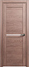 Дверь Status Elegant 142 стекло Триплекс белый (Дуб капучино)