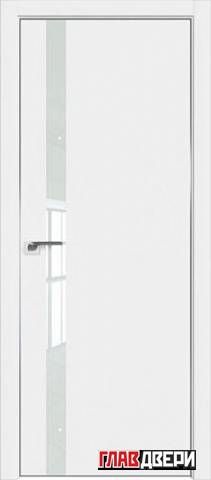 Дверь Profildoors 6E ABS стекло Белый лак (Аляска)