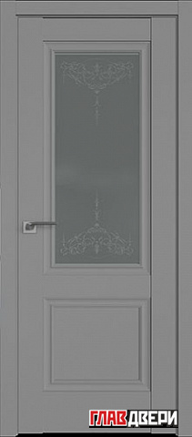 Дверь Profildoors 2.37U стекло Франческо кристалл (Манхэттен)