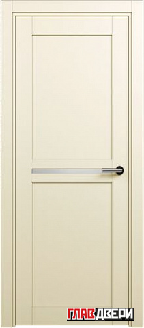 Дверь Status Elegant 142 стекло Сатинато белое (эмаль) (RAL 1015)