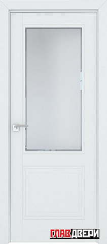 Дверь Profildoors 2.42U стекло Square матовое (Аляска)