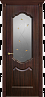 Дверь со стеклом Анастасия (Венге)