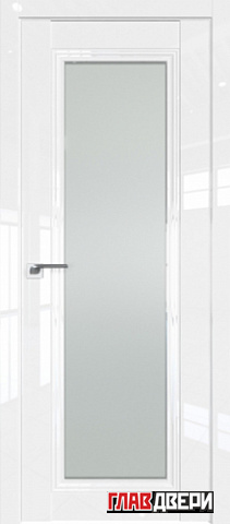 Дверь Profildoors 2.101L стекло матовое (Белый Люкс)