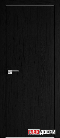 Дверь Profildoors 1ZN (матовая кромка) (Дарк Браун)