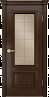 Дверь Linedoor Виолетта Д Б009 шоколад 30 решетка бронза