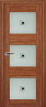 Дверь Profildoors 4X стекло Узор (Орех Амари)