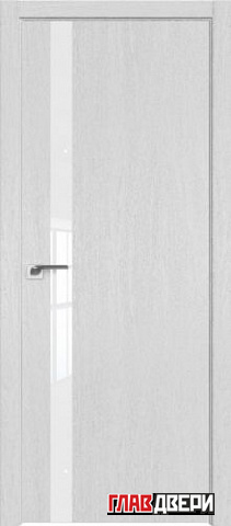 Дверь Profildoors 6ZN ABS стекло Лак классик (Монблан)