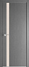 Дверь Profildoors 6ZN стекло Перламутровый лак (матовая кромка) (Грувд Серый)