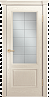 Дверь Linedoor Кантри ясень жемчуг тон 27 со стеклом решетка св