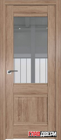 Дверь Profildoors 2XN стекло прозрачное (Салинас Светлый)
