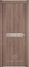 Дверь Status Trend 411 стекло Лакобель (Дуб капучино)