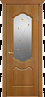 Дверь со стеклом Анастасия (Миланский орех)