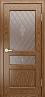 Дверь Linedoor Калина-К дуб тон 45 со стеклом лилия