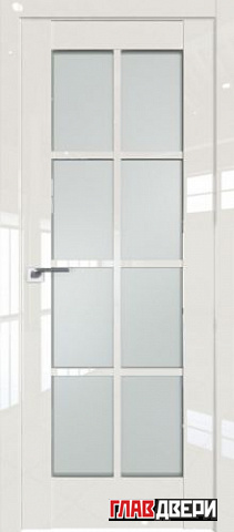 Дверь Profildoors 101L стекло матовое (Магнолия Люкс)
