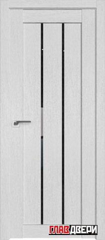 Дверь Profildoors 49XN стекло Дождь черный (Монблан)