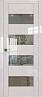 Дверь Profildoors 46L стекло прозрачное (Магнолия Люкс)