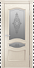 Дверь Linedoor Амелия-Л  ясень жемчуг тон 27 со стеклом айрис св