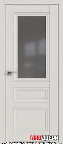 Дверь Profildoors 2.109U стекло Графит (ДаркВайт)