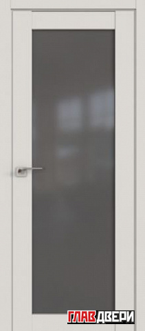 Дверь Profildoors 2.19U стекло Графит (ДаркВайт)