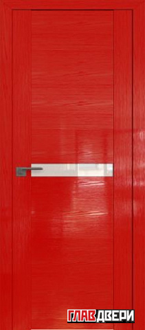 Дверь Profildoors 2.01STP стекло Перламутровый лак (Pine Red glossy)